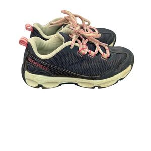 Merrell Chameleon Navy and Pink Low Hiking Shoes-Size 12